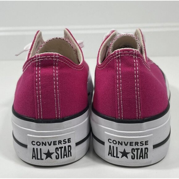 Converse Pink and White Sneakers - Picture 5 of 12